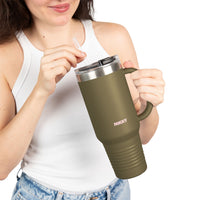 Copy of 40oz Insulated Travel Mug — Personalized Name Stainless Steel Tumbler with Handle