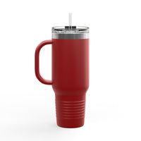 Copy of Copy of 40oz Insulated Travel Mug — Personalized Name Stainless Steel Tumbler with Handle