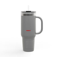 40oz Insulated Travel Mug — Personalized Name Stainless Steel Tumbler with Handle