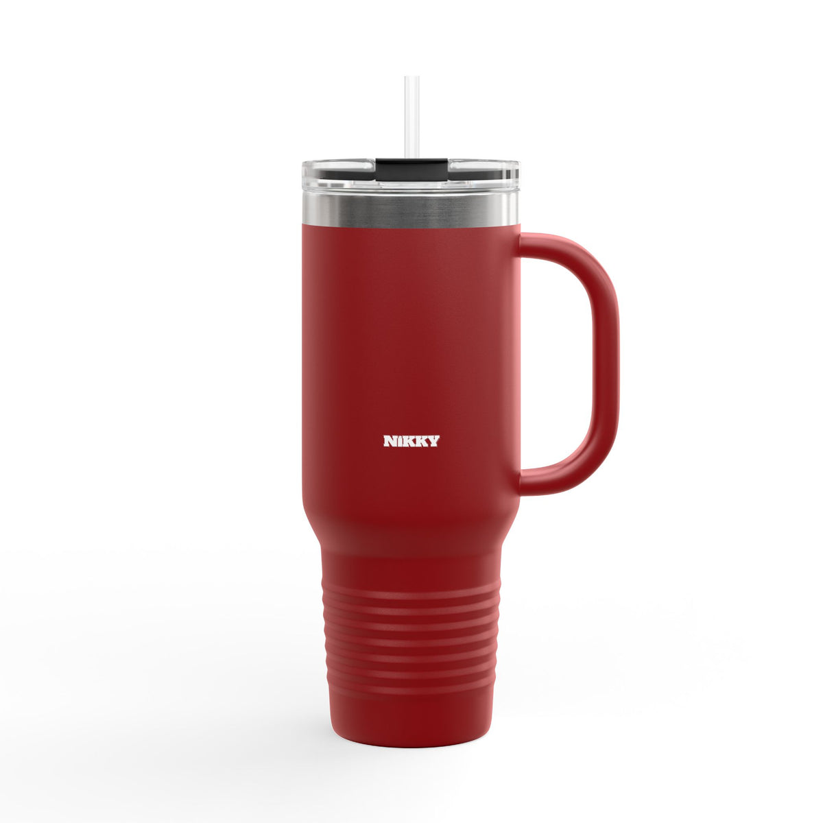 Copy of Copy of 40oz Insulated Travel Mug — Personalized Name Stainless Steel Tumbler with Handle